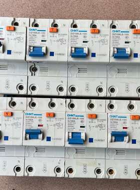 可维修正泰漏电开关DZ158LE100A断路器功能正常