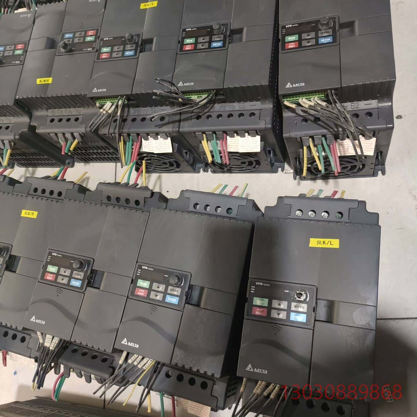 可维修台达变频器VFD110E43A 380V11KW 含面板 实