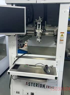 可维修ASTERION EV焊线机，白色机身，带NEC显示