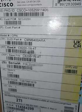 可维修C8200L-1N-4T 路由器，这款是8200L哦，原装