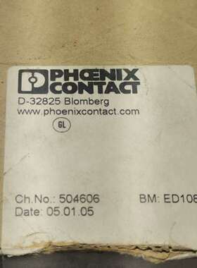 可维修菲尼克斯PLC-ATP BK 隔板2966841全新原包装