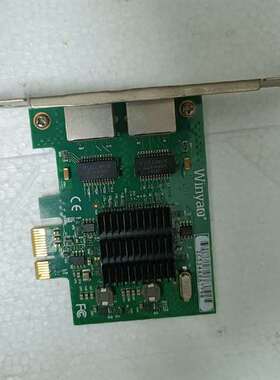 可维修Winyao E575T2 PCI-e  双口千兆网卡，实物