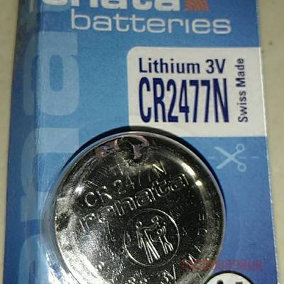 可维修电池renata   CR2477N.