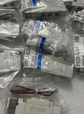 可维修出全新SMC电磁阀 型号SY5120-5LZD-01  、图