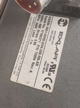 可维修美国 EXLAR 电动推缸 伺服推力缸 电议价