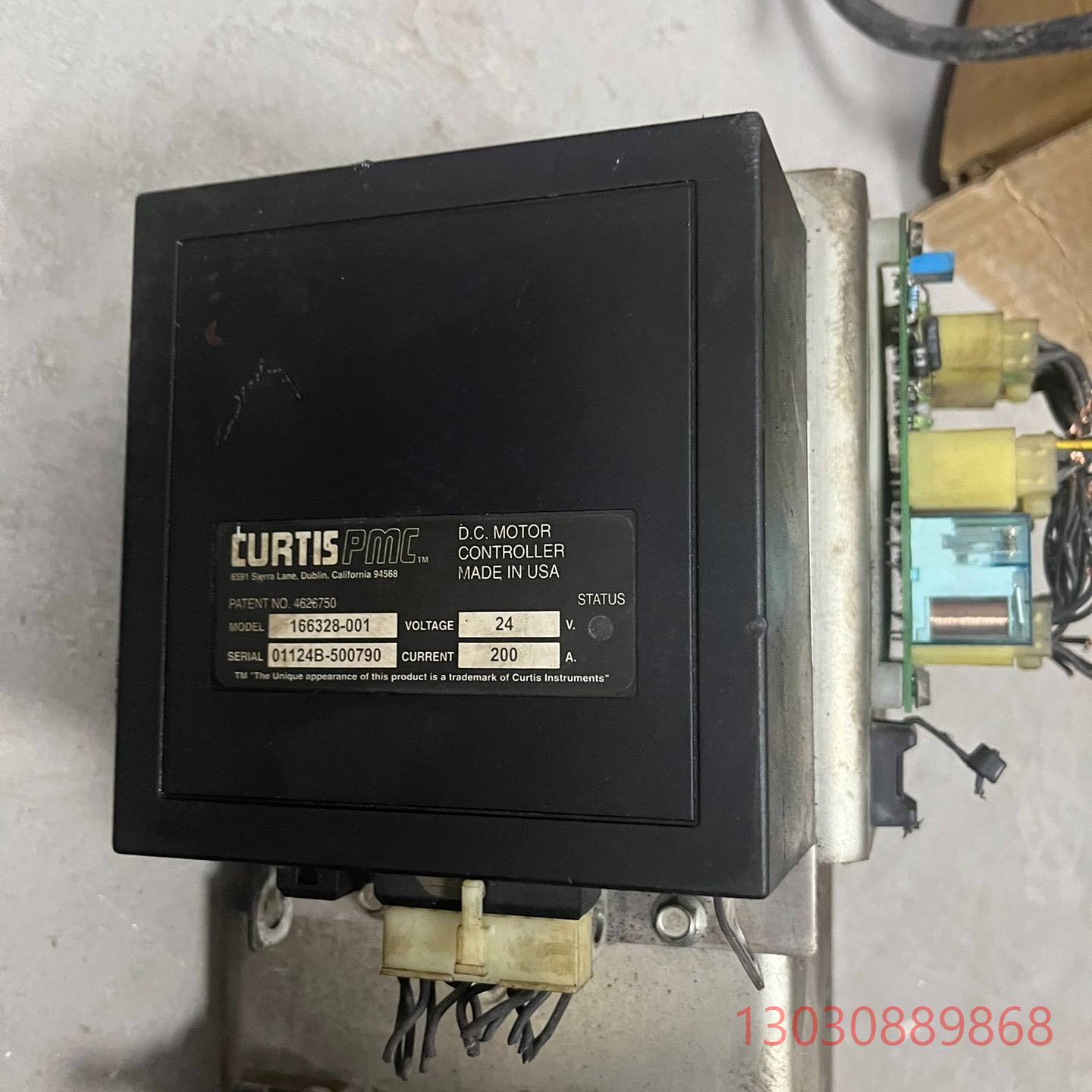 可维修CURTIS科蒂斯电动叉车控制器 166328-001 原