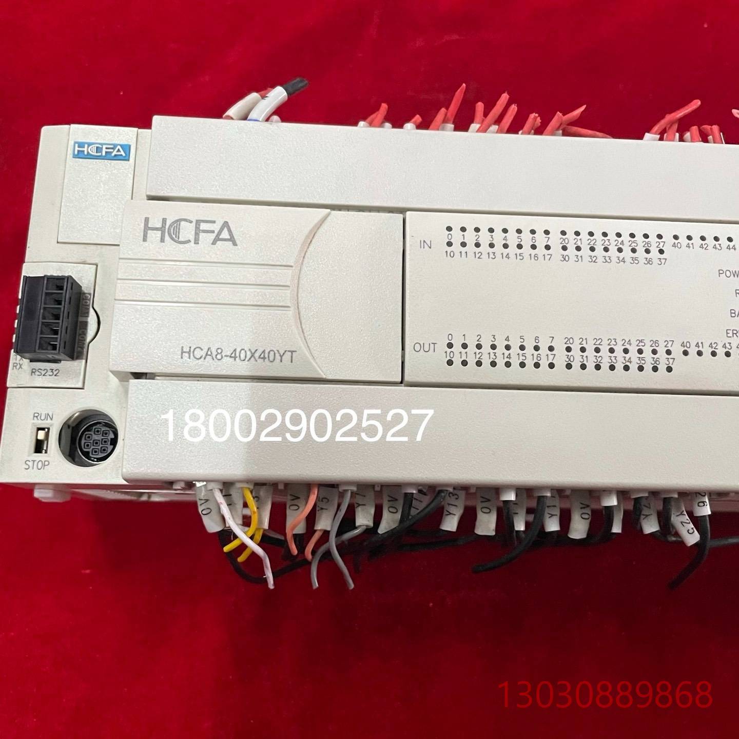 可维修几乎充新禾川PLC HCA8-40X40YT-A，实物图，