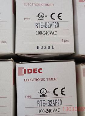 可维修全新IDEC和泉 RTE-B2AF20 110-240VAC