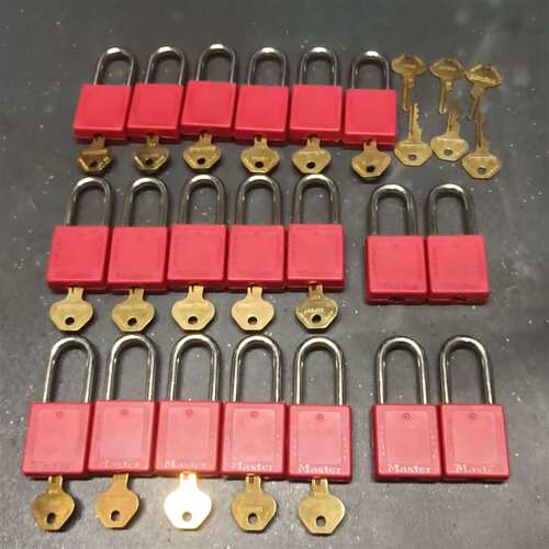 可维修Master lock玛斯特工程塑料38mm钢制长议价