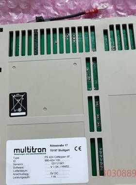 可维修MULTITRON全新型号PS 424 CANopen I/