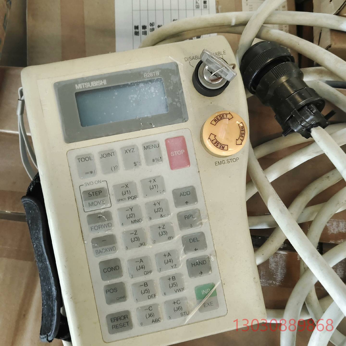 可维修三菱示教器R28TB  BKO-FA0597H07，议价