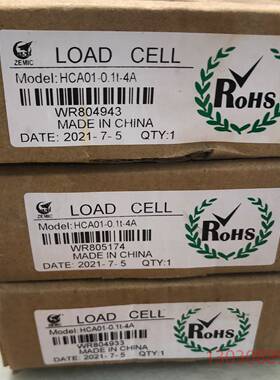 可维修美国ZEMIC中航电测HCA01-0.1t-4A称重传感器