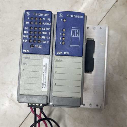 可维修赫斯曼交换机一组，MS20，MM2-4TX1 议价