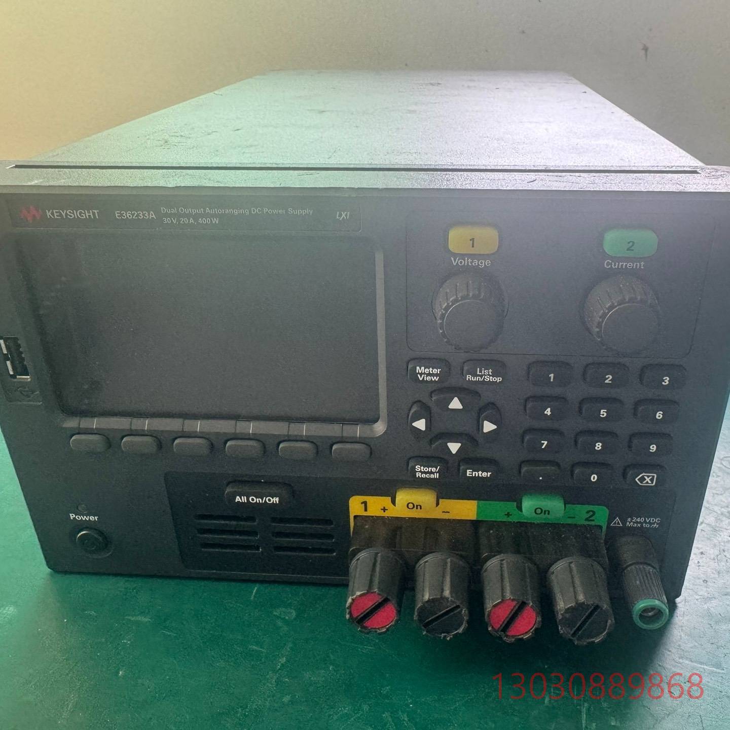 可维修Keysight E36233A双路输出直流电源，功能