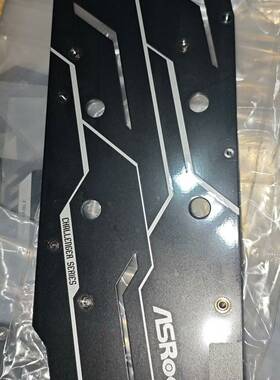 可维修华擎RX6700xt  CLD 12G散热器总成背板。成