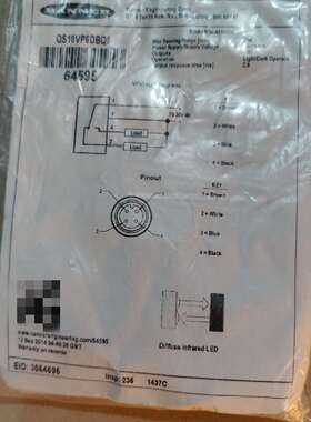 可维修邦纳 全新原装 QS18VP6DBQ5 议价