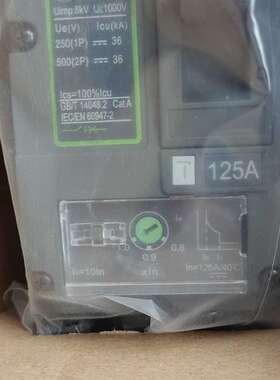 可维修Noark Ex9MD1S  2P 125a 塑壳断路器