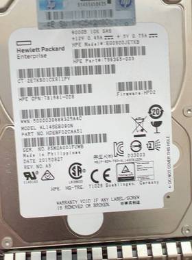 可维修HP惠普785411-001 900G SAS 12G 10