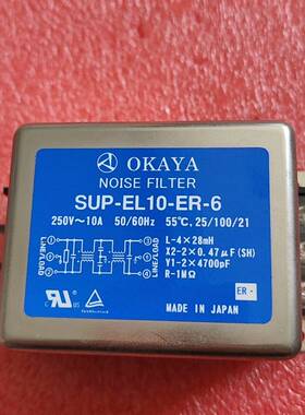 可维修0KAYA电滤波器SUP-EL10-ER-6，10A 220