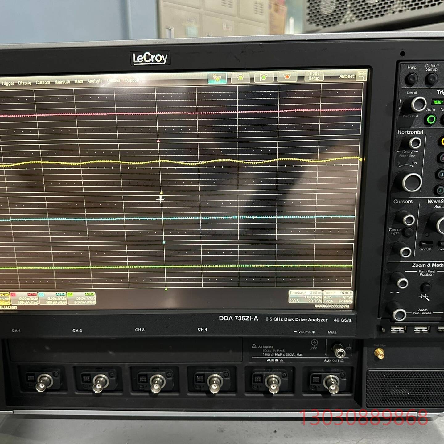 可维修力科DDA735Zi-A高频示波器，采样率40G，