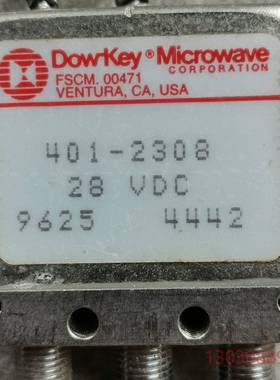 可维修美国Dow-Key射频开关401-2308，进口件，28V