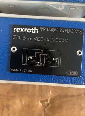 可维修力士乐溢流阀Z2DB6VD2-42/200V  R90041议价