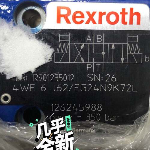 可维修力士乐换向阀4WE 6 J62/EG24N9K72L，R90