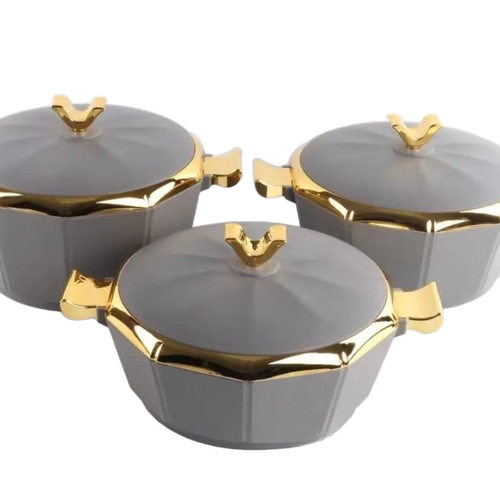 Food Warmer Container外贸2L-2.5L-3L3PCS 八角保温盒