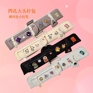 四孔球杆包大头杆包PU材质防水面料适用多种品牌二分之一大头杆