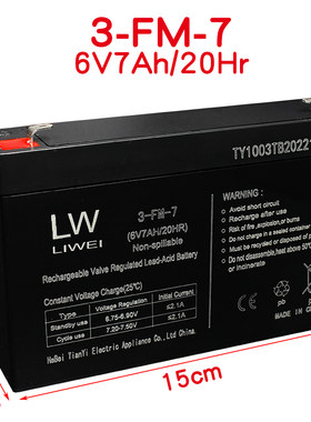 LW儿童车电池赛克达电池