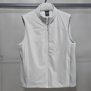 牧高笛男款 轻量防风立领ZM25307005 棉马甲秋冬发热保暖背心薄款