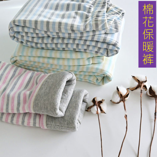 冬季女士加厚纯天然棉花保暖裤修身棉裤内穿防寒东北排湿寒棉质