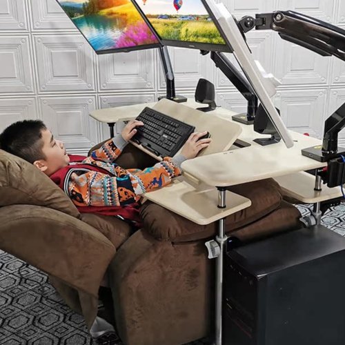 电竞椅台式家用懒人桌支架