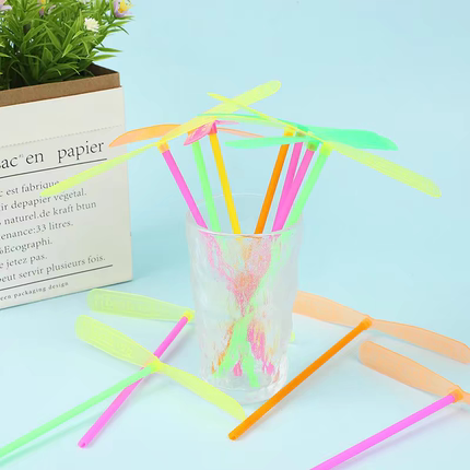 竹蜻蜓儿童玩具飞天仙子怀旧玩具男幼儿园奖励礼品8090后怀旧地摊
