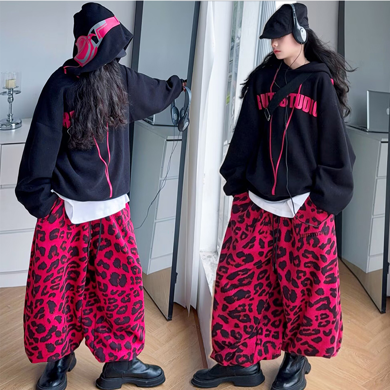 网红女童休闲运动装秋冬新款