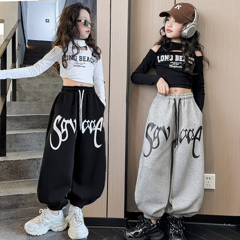 偶搭熊女童嘻哈爵士舞服童装