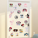 迪士尼游轮门贴磁吸贴纸入户门家居卡通可爱装 饰冰箱贴网红小礼物