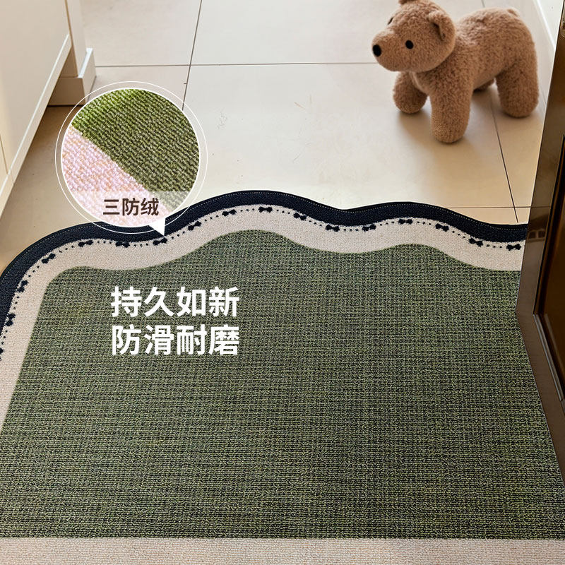 入户门地垫法式复古风进门除尘脚垫玄关防滑防脏污耐脏地毯可裁剪,居家布艺,入户地垫,淘宝优惠券,粉丝福利购,淘宝优惠卷