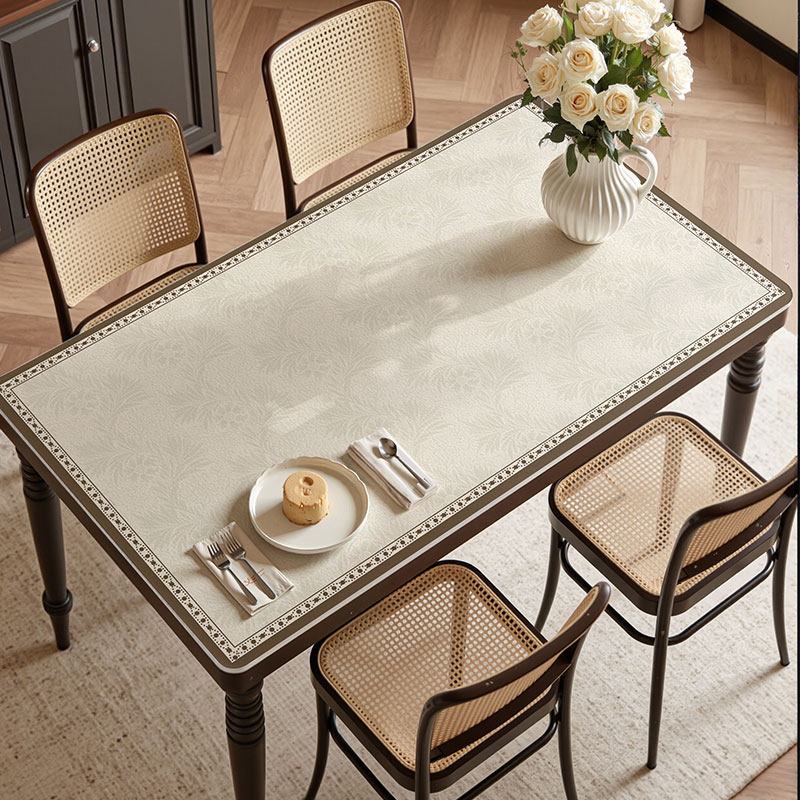 高级感餐桌垫2026新款防水防油客厅桌面保护垫免洗可擦茶几桌布,居家布艺,桌布,淘宝优惠券,粉丝福利购,淘宝优惠卷