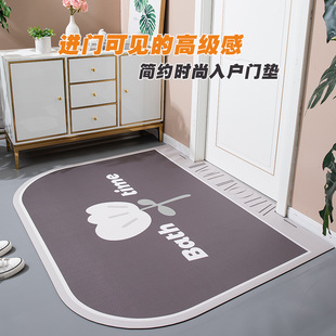 小清新地垫入户门垫可擦洗pvc皮革防滑家用网红进门口脚垫可裁剪