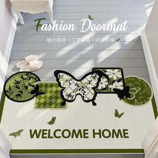 2025新款 入户门地垫pvc可擦免洗门垫进门口脚垫防滑耐脏玄关地毯