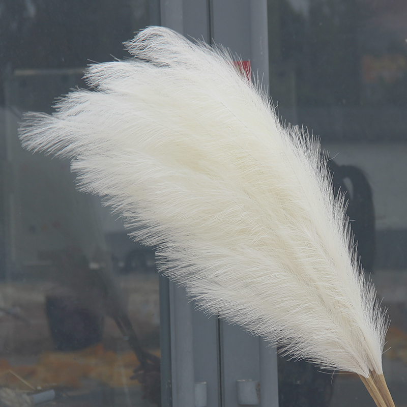 仿真芦苇羽毛， 装饰花束浪漫
