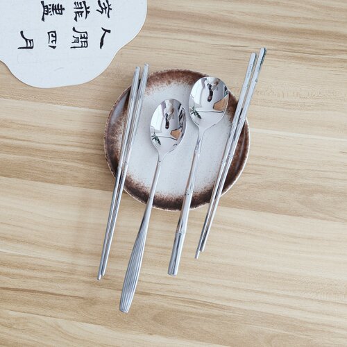 勺子筷子VE优雅好看实心质感