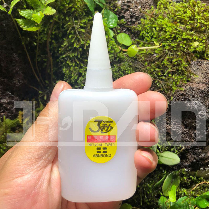 水族水草缸雨林缸骨架胶粘沉木胶 石头胶木头胶 速干型50g装