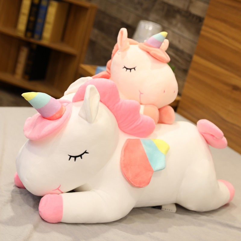 毛绒玩具大号超软床上独角兽公仔