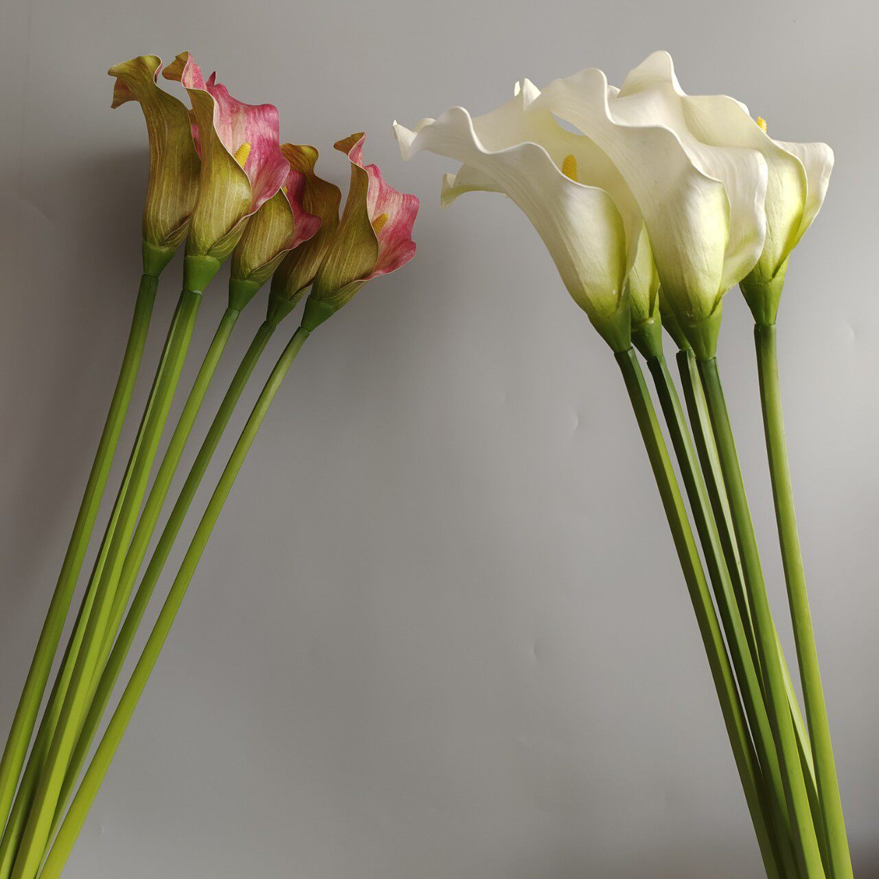 仿真花手感网纹大号马蹄莲海芋 现代家居样板间装饰婚庆拍照直播