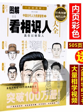 正版彩图解看相识人大全书
