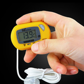 森森佳璐水族鱼缸养鱼液晶温度计热带鱼 电子温度计 3合1温度计