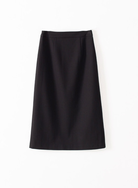 玛洛薇 M- 82158 黑色百搭西装半裙