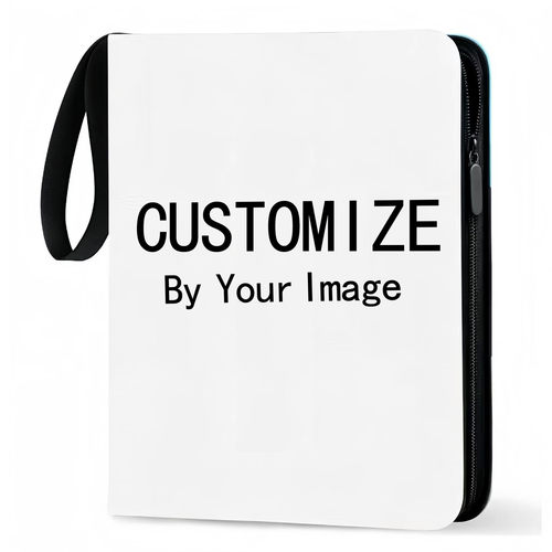 Customize 3X3 Grids Card Album, Leather Cover , Card Holder